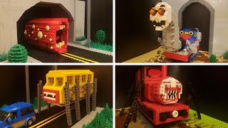 LEGO TRAIN EATER vs BUS EATER vs THOMAS EXE vs CHOO-CHOO CHARLES
