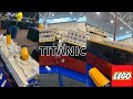 Lego titanic 10294 sinking display