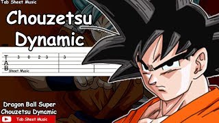 Dragon Ball Super OP - Chouzetsu Dynamic Guitar Tutorial