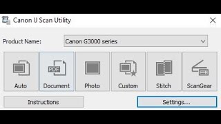 Canon ij scan utility  || how to download ij scan utility|| Printer scan utility screenshot 1