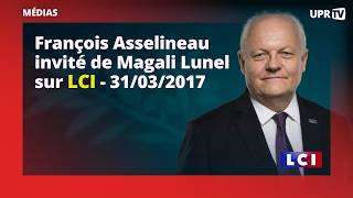 François Asselineau invité de Magali Lunel sur LCI - 31/03/2017