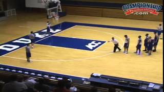 Open Practice: Offensive Skill Development featuring Mike Krzyzewski