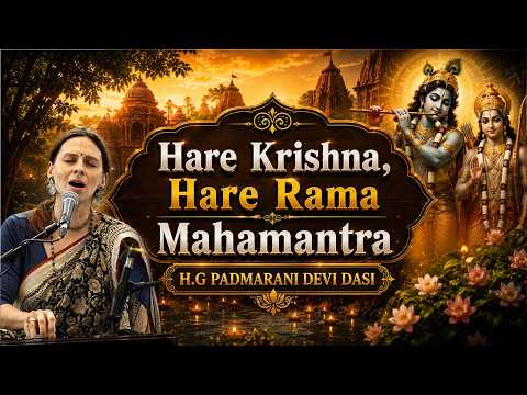 Hare Krishna Hare Rama Mahamantra | Feel Instant Peace & Divine Bliss | Padmarani Devi Dasi
