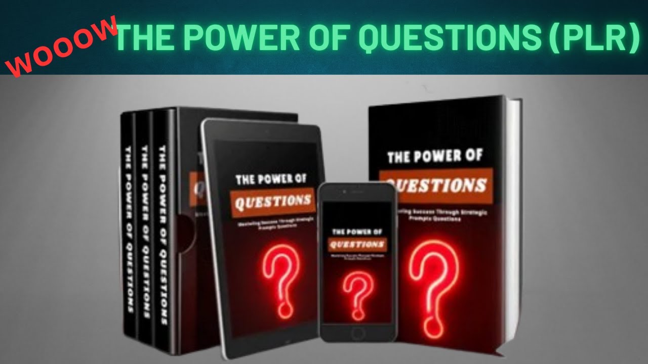The Power Of Questions (PLR) Review: Unlock Your Business Success - YouTube