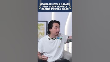 BEGINILAH KETIKA USTADZ FELIX SIAUW NGOBROL BARENG PENDETA BRIAN