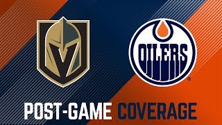 ARCHIVE | Post-Game Coverage – Oilers vs. Golden Knights