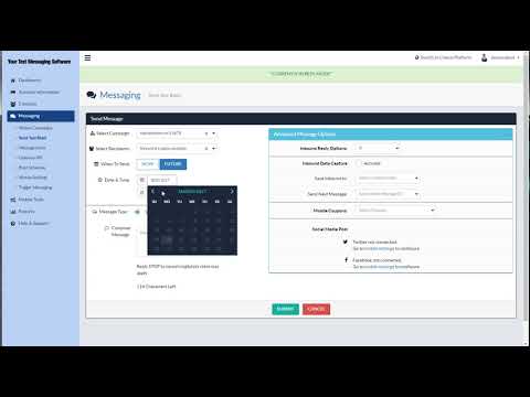 iVision Mobile - Send Text Blast - Tutorial
