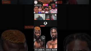 Efe Ajagba vs Charles Martin Prediction! Zuffa 3 Main Event. #boxing #subscribe #support #danawhite