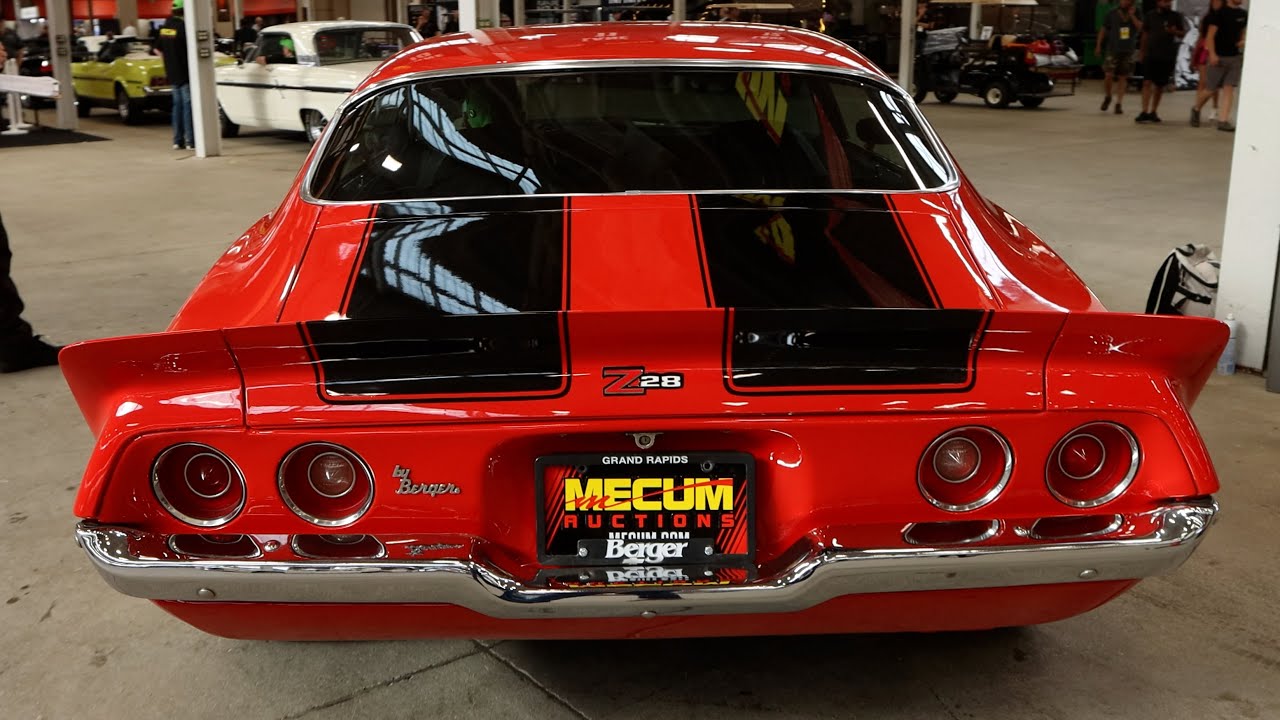 1973 Chevy Camaro Z28 Berger Edition - Start, Revs, Idle