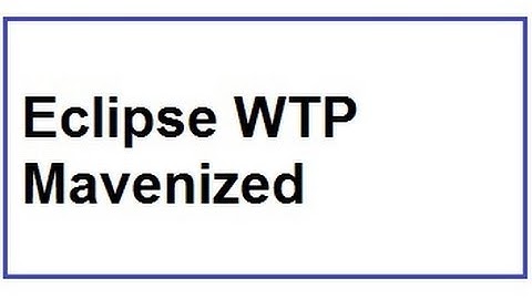 Creating Dynamic Web Project in Eclipse using Maven