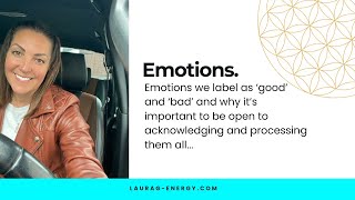 53. Emotions… they’re completely normal and need to be acknowledged and allowed to pass through us 💥