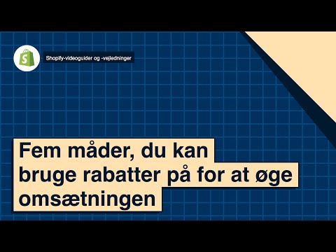 Fem måder, du kan bruge rabatter på for at øge omsætningen