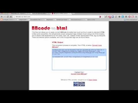 De bbcode a html en 30"