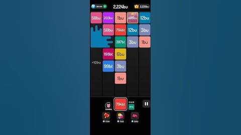 #Unlocked 813bu block 😈 by using gems in M2 Blocks game