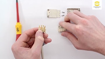 HARTING Han® Shielded Module - Assembly instruction