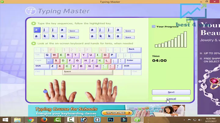 How to Increase/Improve/fast Your Typing Speed - Typing Master