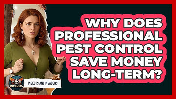 Why Does Professional Pest Control Save Money Long-term? - Insects and Invaders