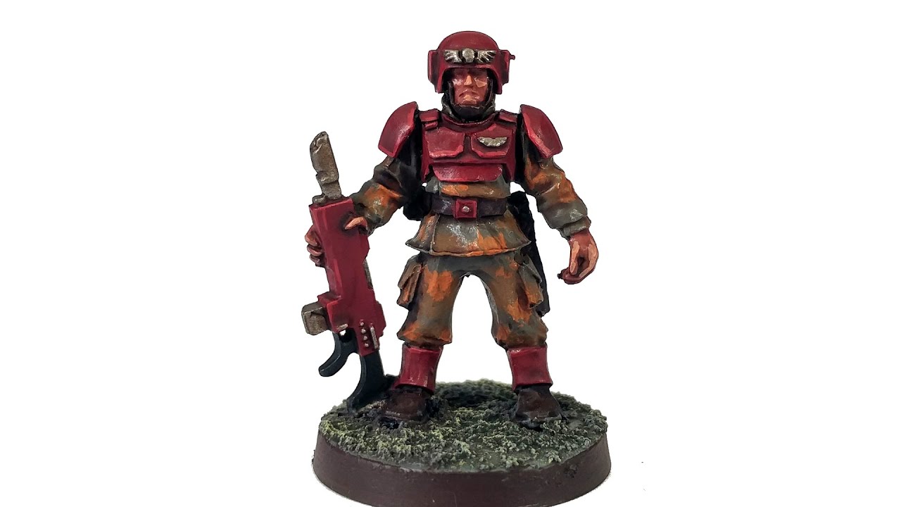 How I Paint Things - Unusual Astra Militarum, or "How I Learned to Stop