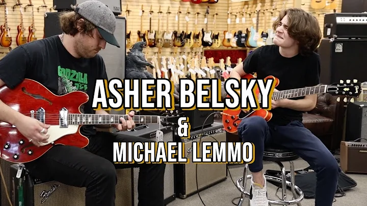 17-years-old Asher Belsky and Michael Lemmo jammin...