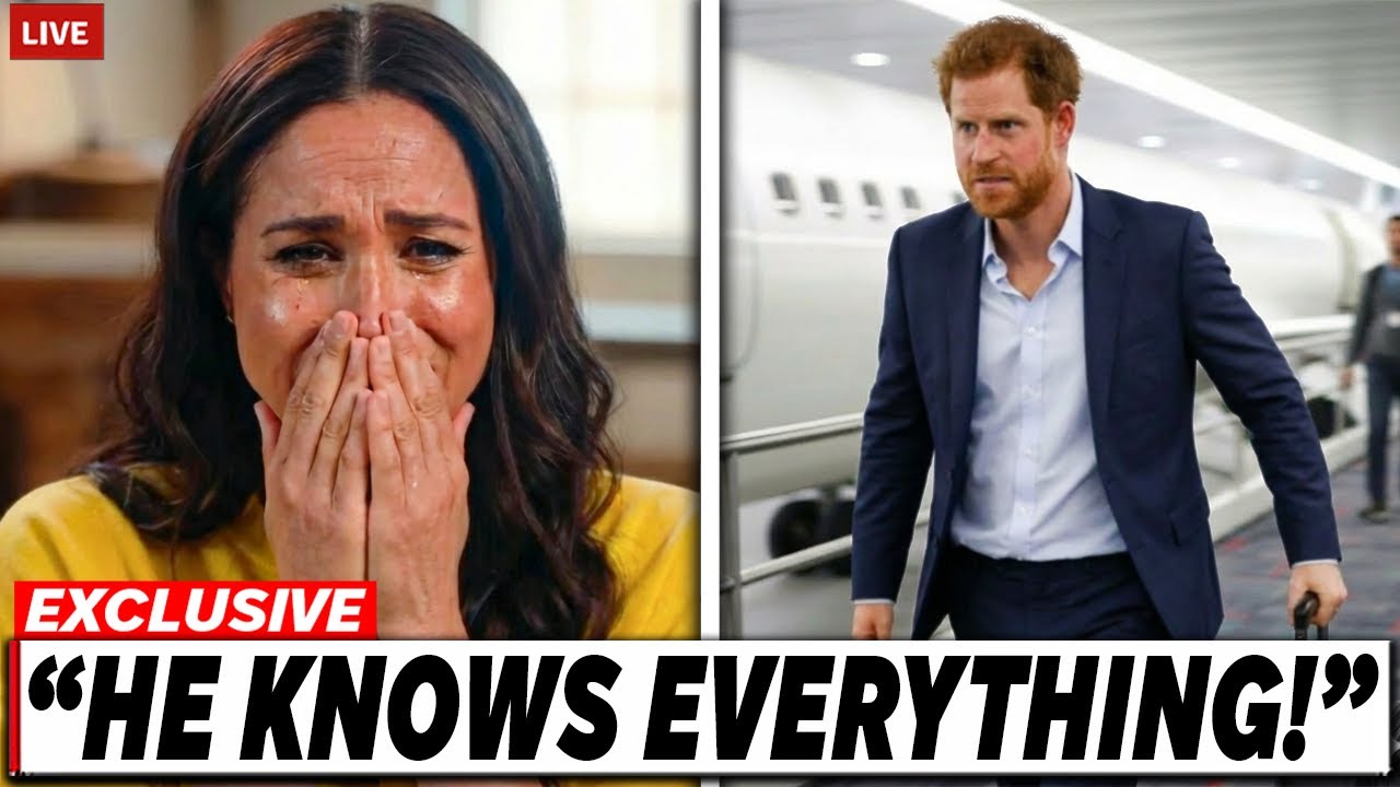 Prince Harry LEAVES Montecito After He Found Meghan's Soho House Files