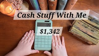 Cash Stuff With Me | $1,342 | 2nd Paycheck of April |