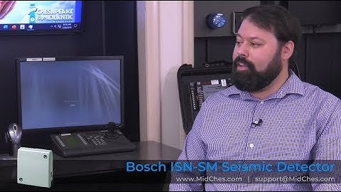 Application Chat: Seismic Detectors for High Risk Facilities (Bosch ISN-SM)