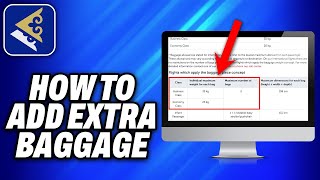 How To Add Extra Baggage In Air Astana - Easy Fix screenshot 2
