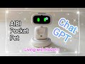 AIBI has a chat GPT! Chat with Aibi the cutest robot in the world #robot #aibi #new #livingai #gpt