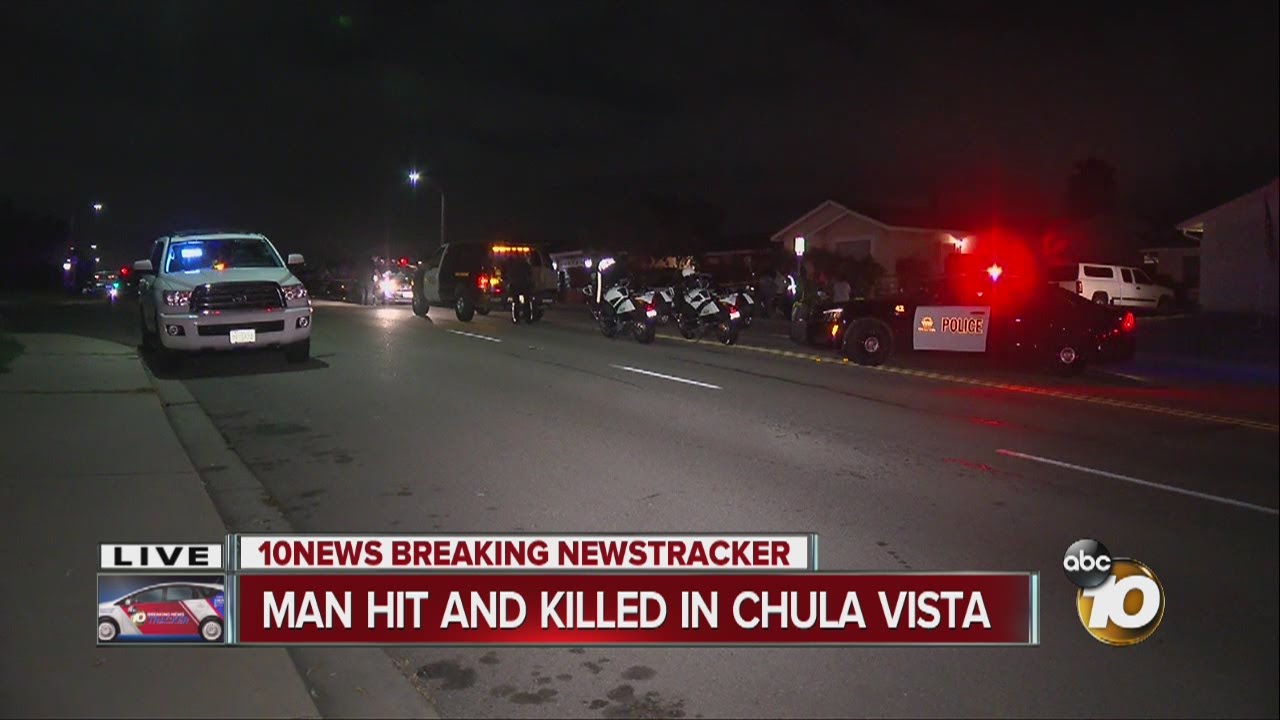 Man hit, killed in Chula Vista - YouTube