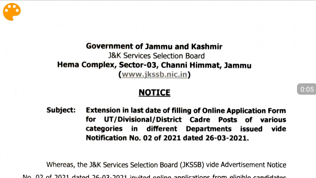 Jkssb Jobs 2021 !! 2311 Vacancies  !! 