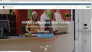HIPAA Web Forms for Wordpress