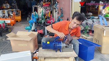 Máy cắt sắt thủy lực Yamado 1600w 25mm RC-25