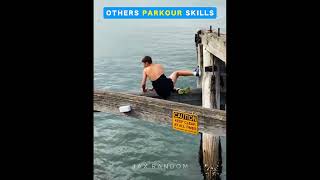These Parkour Skills Are INSANE 🔥 #parkour #stunts #viral