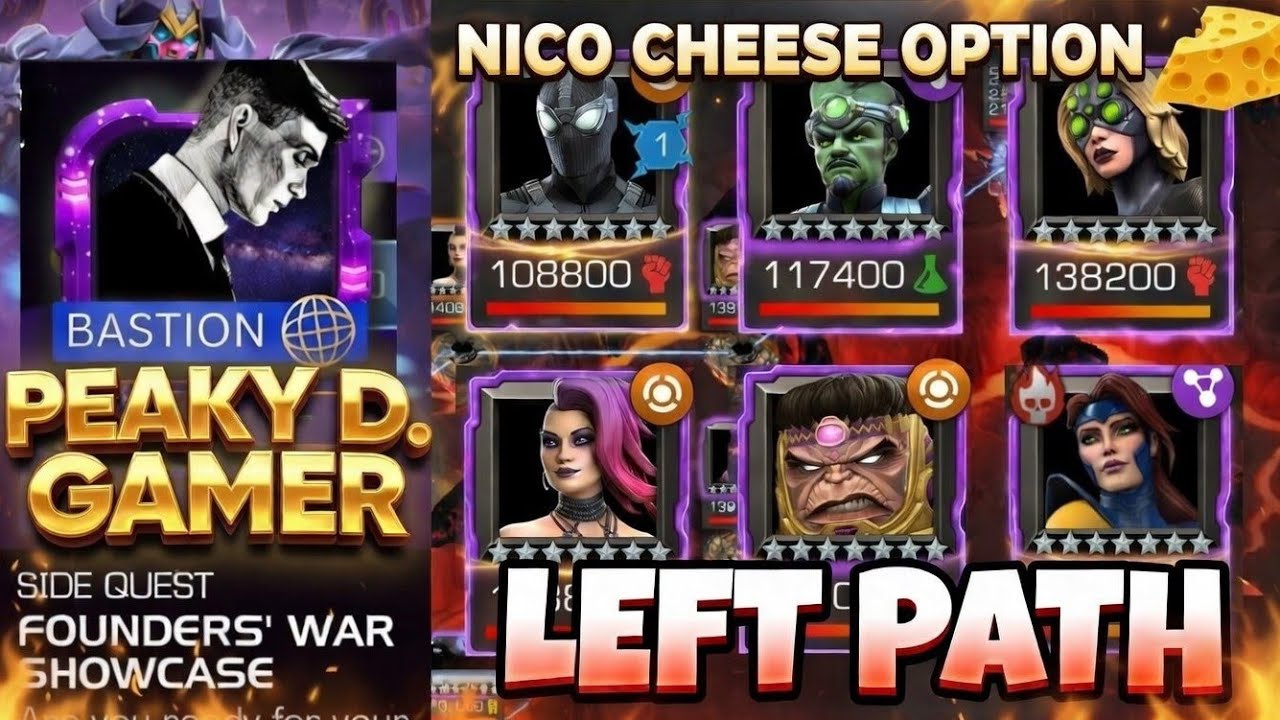 КАК ПРОЙТИ ЛЕВЫЙ ПУТЬ В ОДИНОЧКУ В FOUNDER'S WAR (AW SHOWCASE)! 🔥 | MCOC | 2026 |