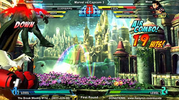 The Break Weekly #114 - MvC3 FR - MechWarrior VS Meza