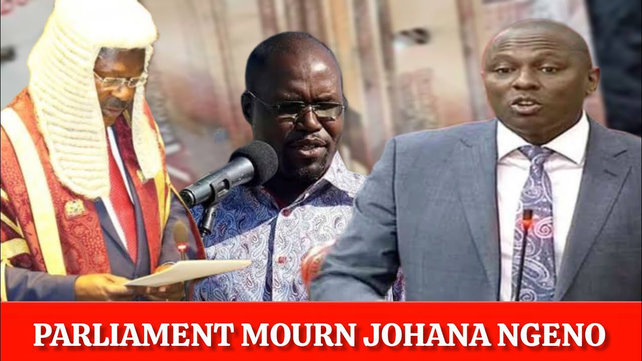 Emotional Moments as MPs Pay Last Respects to MP Johana Ngeno in Parliament