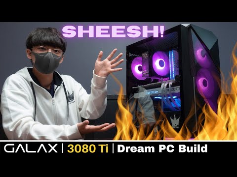 Building my Dream Gaming PC at Galax  🥺| HOF 3080ti GPU | Intel Corei7 | HOF DDR4-4400 RAM