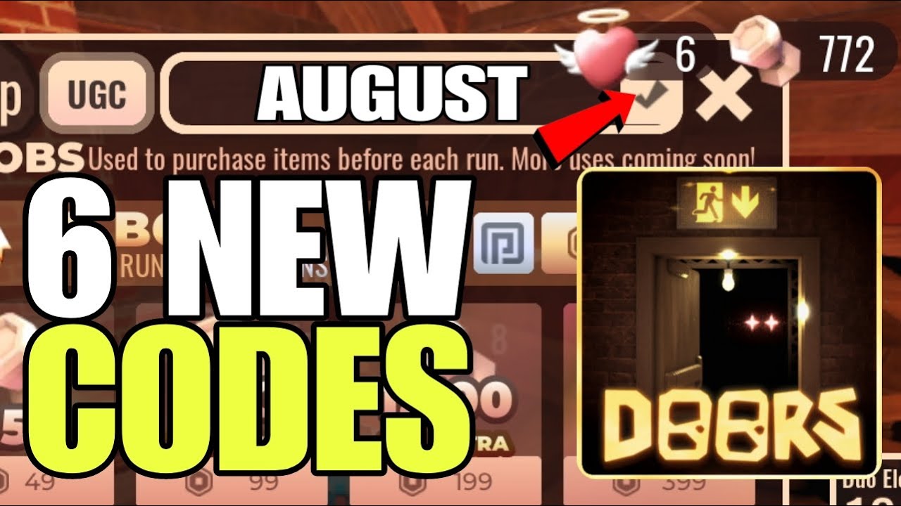 *NEW* ROBLOX DOORS CODES 2024 AUGUST | DOORS ROBLOX CODES | DOORS CODE ...