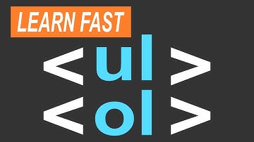 HTML ul, ol, and li Tag Tutorial: Easy Guide for Beginners