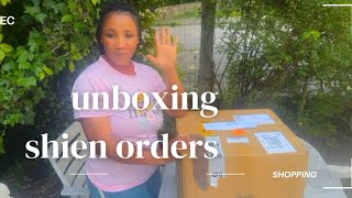 First time try SHIEN -on Haul /unboxing what are use €350 got from shien of my kids you we shock ￼