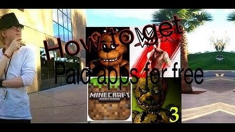 How to get paid apps for free on iOS 8.3 and below /android