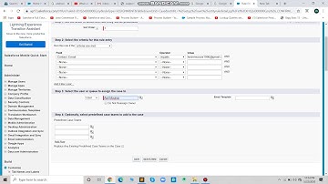 Case Assignment rule
