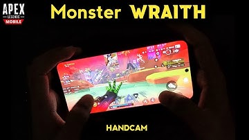 Apex Legends Mobile - Wraith | 4 Finger Handcam Apex Legends | Redmi Note 10s Apex Legends Mobile
