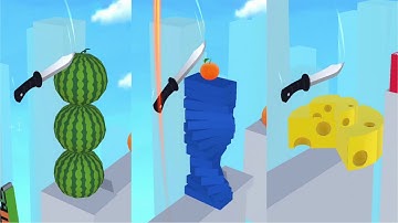 Almost Cut! Very Satisfying And Relaxing ASMR Slicing Game