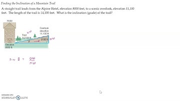 9.1 Applications Involving Right Triangles Video 2