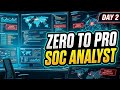 How to Become a SOC Analyst? Salaries, Remote Jobs &amp; Core Subjects Map | Day 2