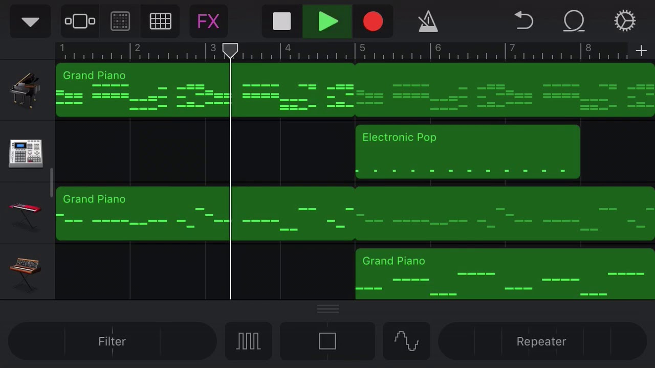 Avicii Levels ( garageband ) YouTube
