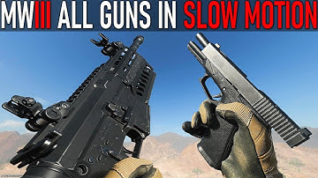 COD MWIII All Weapon Reload Animations In Slow Motion