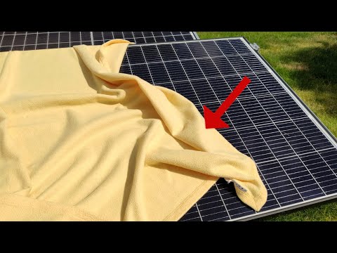 Balkonkraftwerk: Solarmodul abdecken
