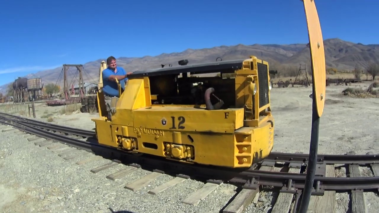 Detroit Diesel powered mine at Laws museum YouTube